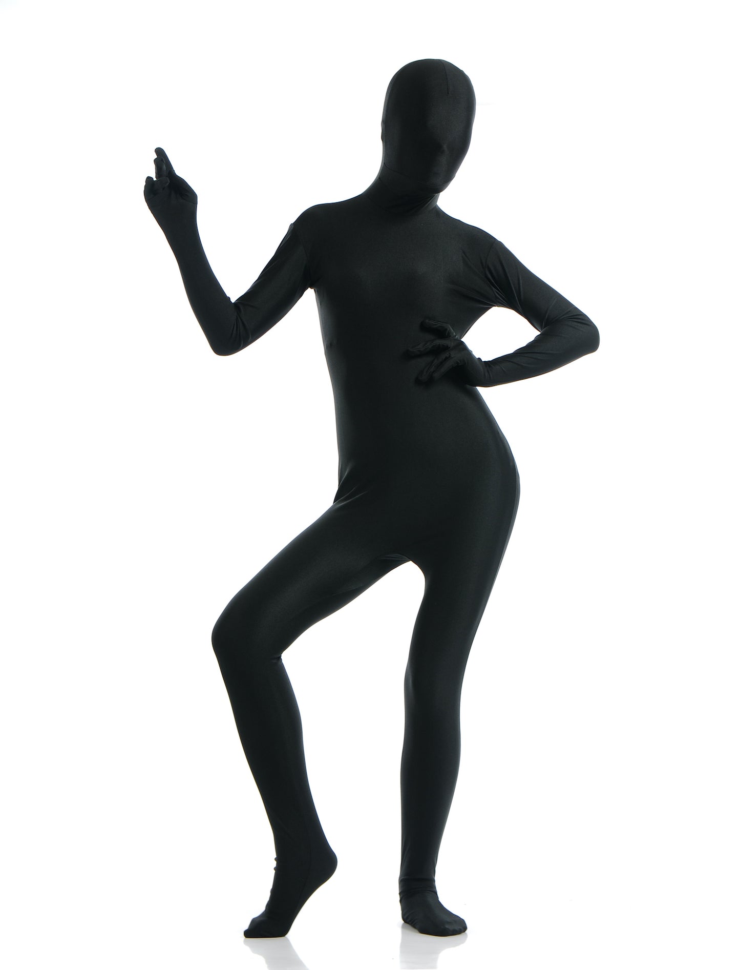 Black Spandex Cosplay Costume